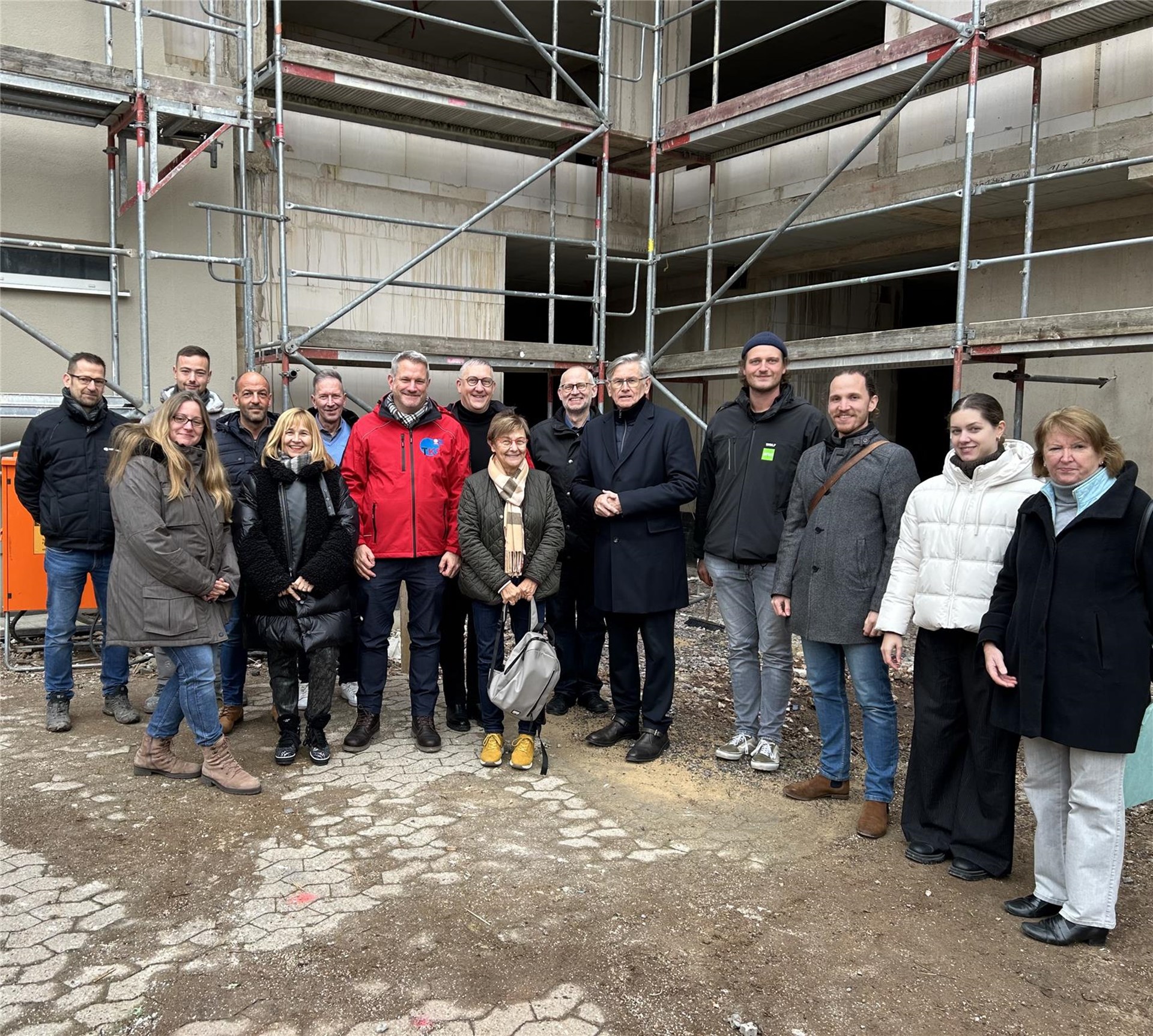 Richtfest ambulant betreute WG und Tagespflege Dudweiler